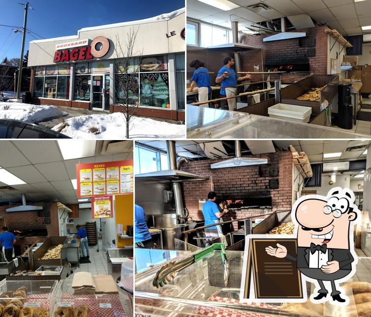 Brossard Bagel exterior and oven