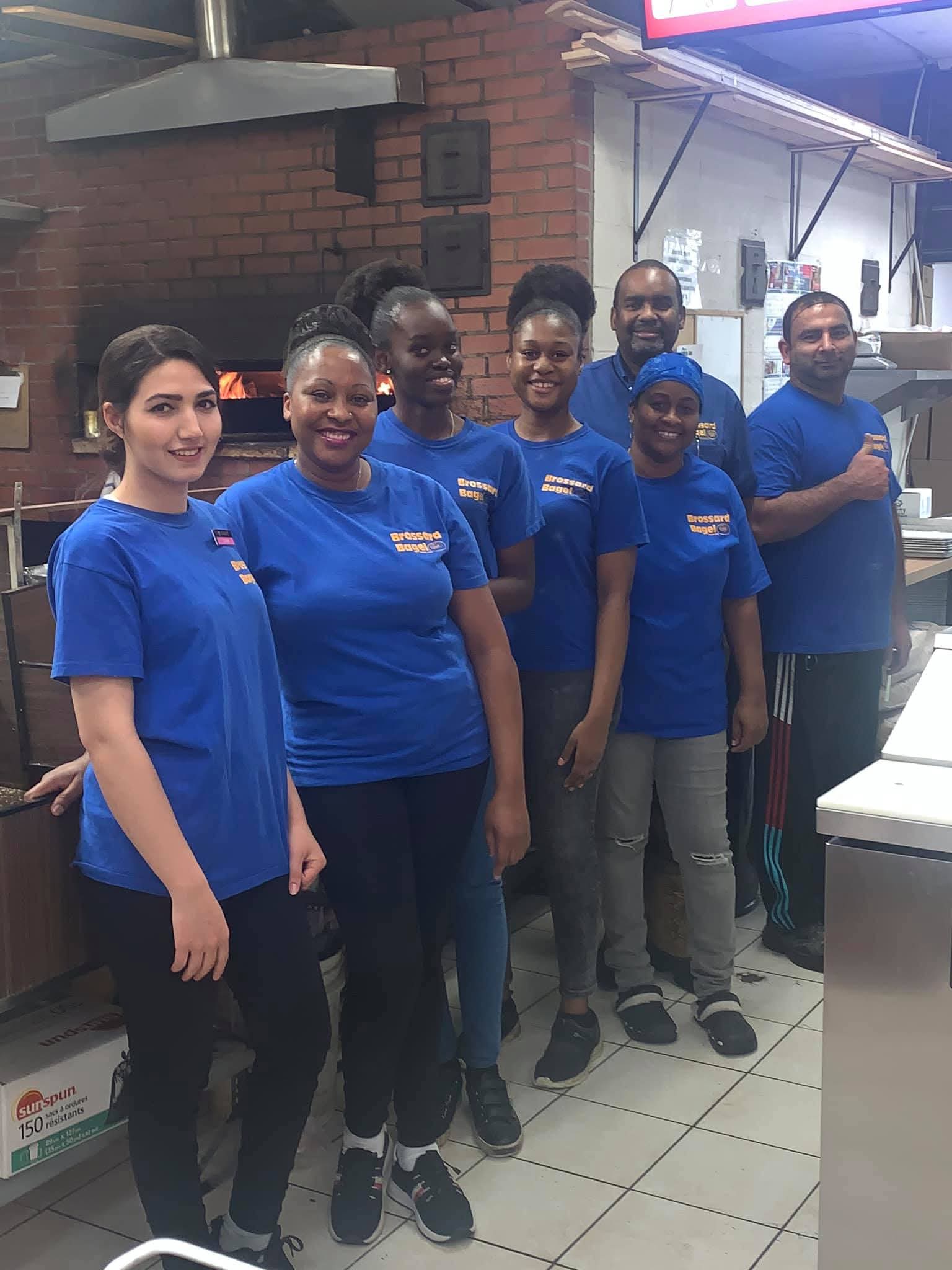 Brossard Bagel team
